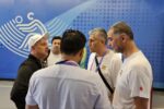 دیدار مناف هاشمی با کادر فنی والیبال و فوتبال