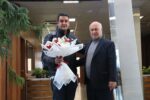 حضور عضو هیاترییسه فدراسیون جهانی اسکیت در ایران