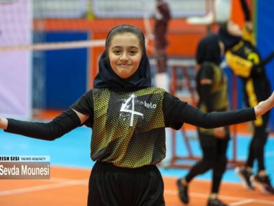 برگزاری جشنواره والیبال نونهالان