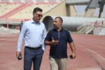 بازدید مدیران باشگاه تراکتور از ورزشگاه یادگار امام