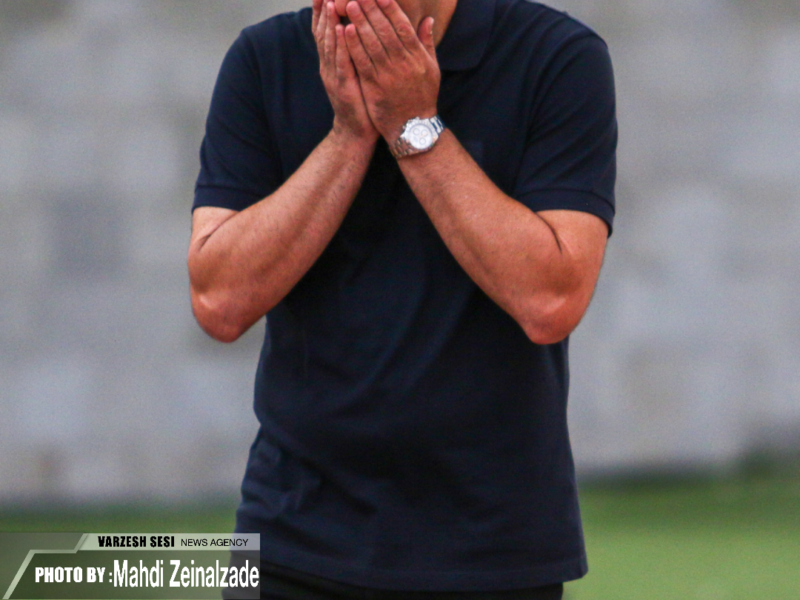 قاب هایی از جواد نکونام در دیدار تراکتور-پرسپولیس